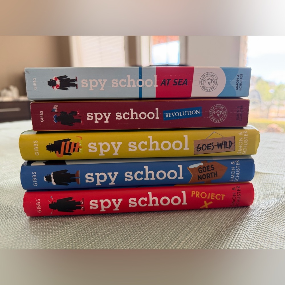 Stuart Gibbs - Spy School books (qty 5)
